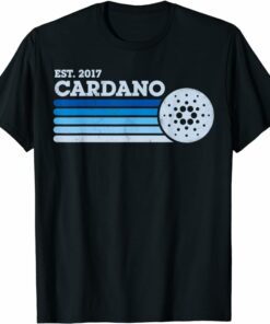 Cardano T-Shirt Est 2017 Cardano Ada T-Shirt