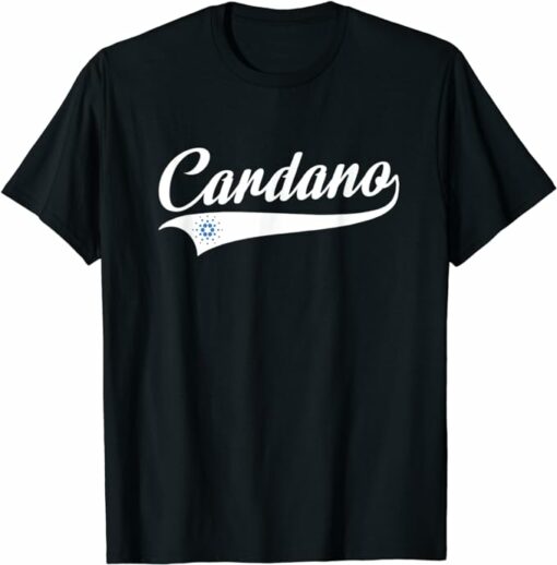 Cardano T-Shirt Throwback Sporty Design Classic T-Shirt