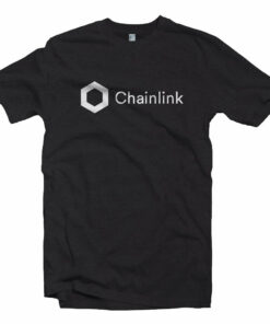 Chainlink LINK Cryptocurrency Logo T-shirt