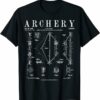 Compound T-Shirt Archery Compound Bow Old Vintage