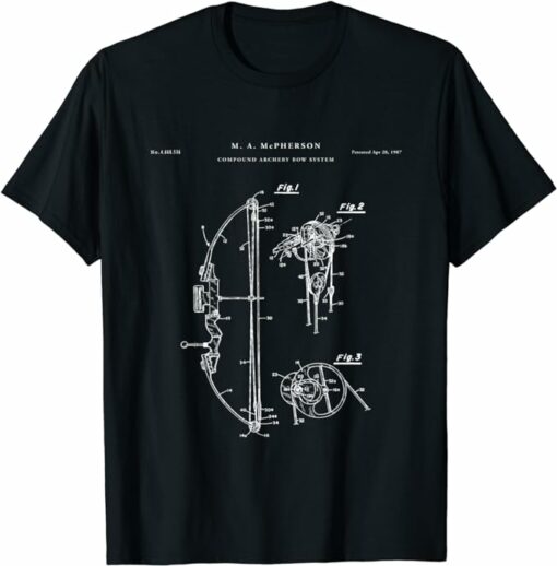 Compound T-Shirt Compound Bow Patent T-Shirt