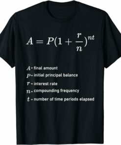 Compound T-Shirt Finance Mathematician T-Shirt Compound