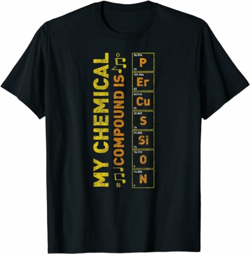 Compound T-Shirt Percussion Sarcastic Humor T-Shirt Compound