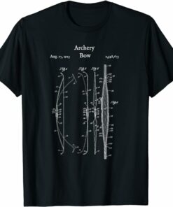 Compound T-Shirt Recurve Bow Arrow Compound T-Shirt
