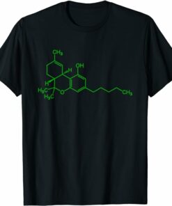 Compound T-Shirt Tetrahydrocannabinol Molecule Compound