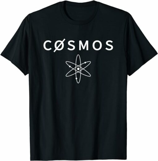 Cosmos T-Shirt Atom Blockchain Crypto Cryptocurrency TShirt