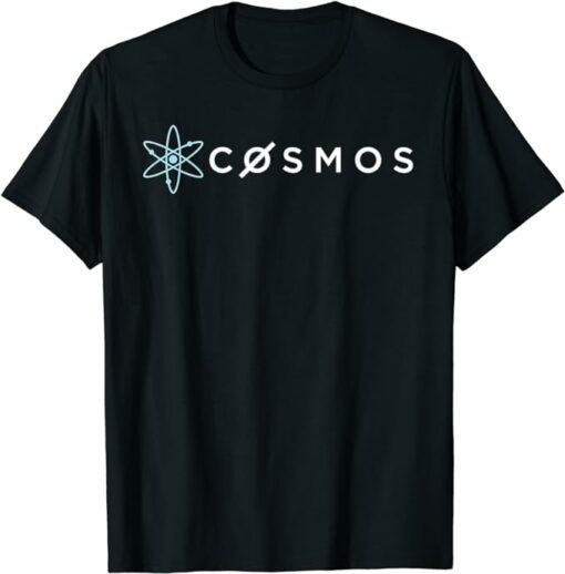 Cosmos T-Shirt Currency Logo Cosmos Atom T-Shirt