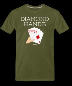 Diamond (Poker) Hands Bitcoin T-Shirt