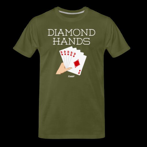 Diamond (Poker) Hands Bitcoin T-Shirt