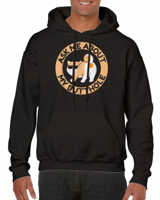 Dogecoin Butthole Hoodie
