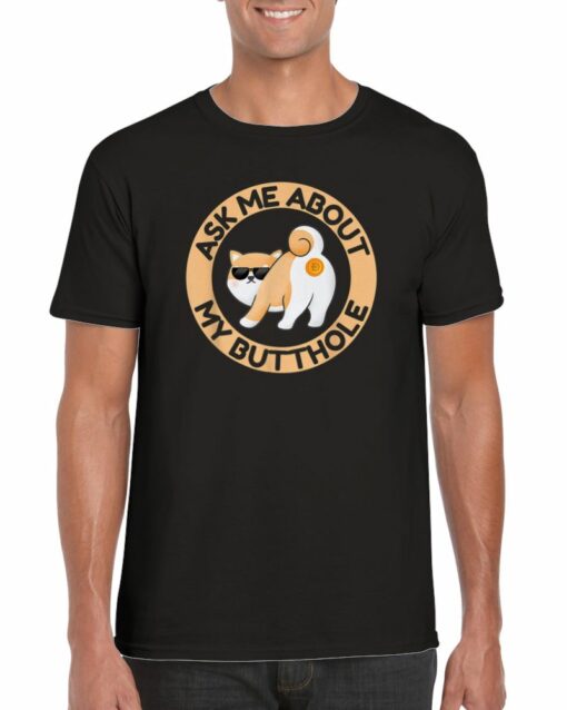 Dogecoin Butthole T-shirt