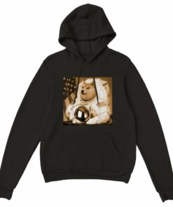 Dogecoin Retro Astronaut Hoodie