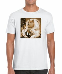 Dogecoin Retro Astronaut T-shirt