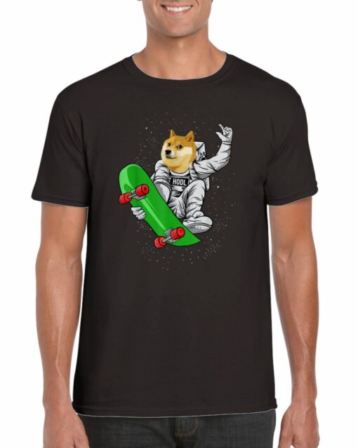 Dogecoin Skateboarder T-shirt