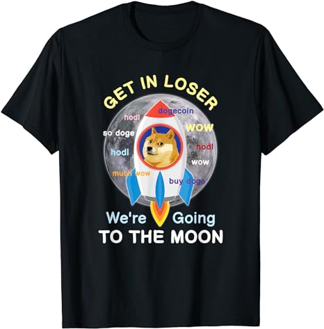 Dogecoin T-shirt Crypto Meme