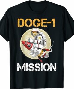 Dogecoin T-shirt Doge To The Moon