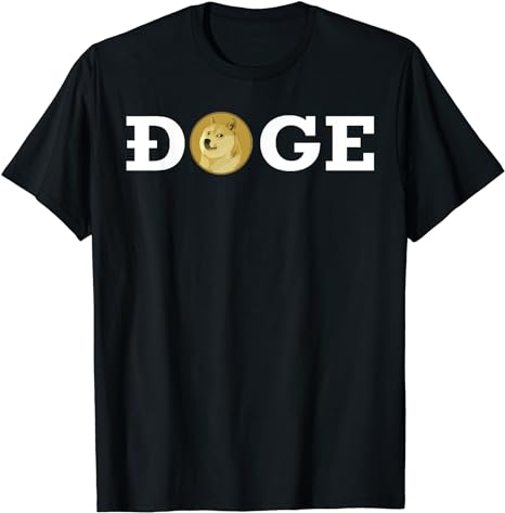 Dogecoin T-shirt Dogecoin Cryptocurrency Blockchain