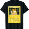 Dogecoin T-shirt Funny Dogecoin