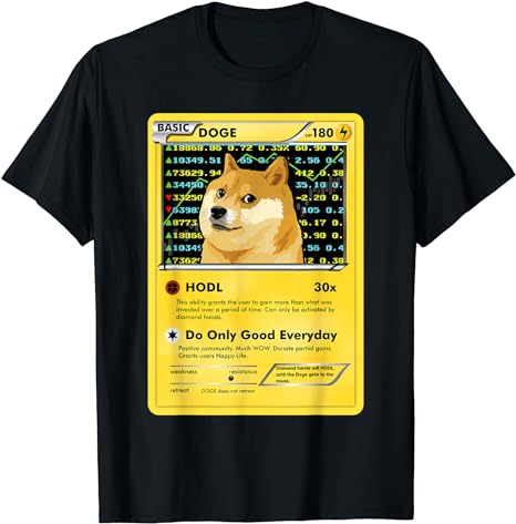 Dogecoin T-shirt Funny Dogecoin