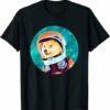 Dogecoin T-shirt To the Moon Doge Astronaut