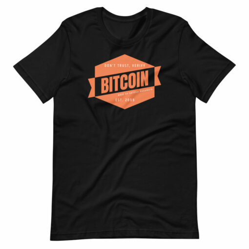 Don’t Trust But Verify Bitcoin T-Shirt