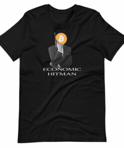Economic Hitman Bitcoin T-Shirt