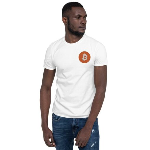 Embroidered Bitcoin T-Shirt