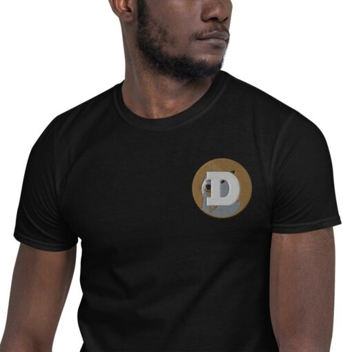 Embroidered Dogecoin T-Shirt