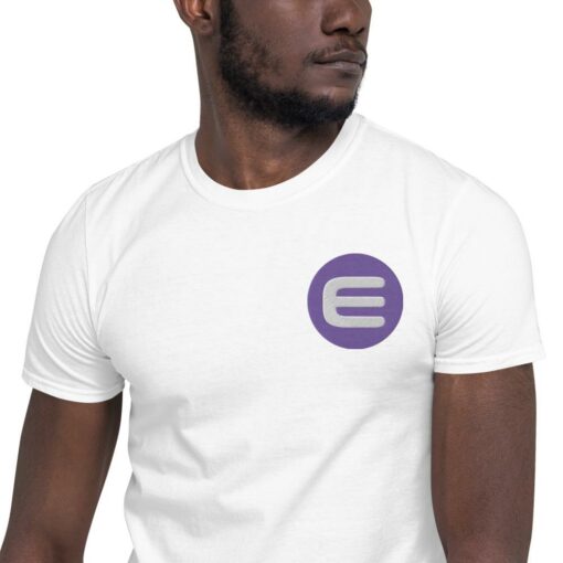 Embroidered Enjin Coin T-Shirt