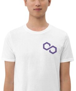 Embroidered Polygon T-Shirt