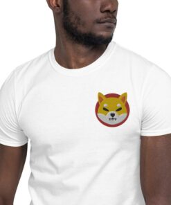 Embroidered Shiba Inu T-Shirt Embroidered Shiba Inu T-Shirt