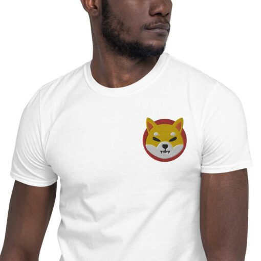 Embroidered Shiba Inu T-Shirt