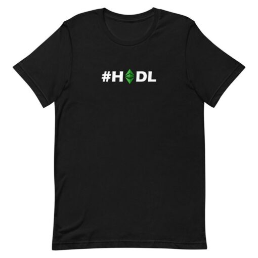 Ethereum T-Shirt Classic Etc Hodl Eth Logo Crypto Coin
