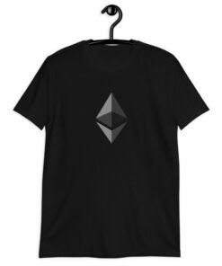 Ethereum T-Shirt Classic Logo Crypto Currency ETH Trendy