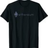 Ethereum T-Shirt Coin Crypto Eth Blockchain Cryptocurrency