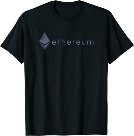Ethereum T-Shirt Coin Crypto Eth Blockchain Cryptocurrency