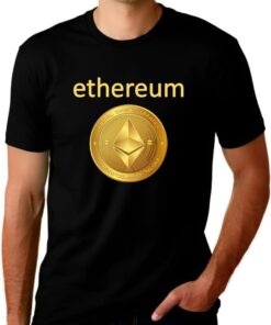 Ethereum T-Shirt Crypto Eth Logo Crypto Coin Funny
