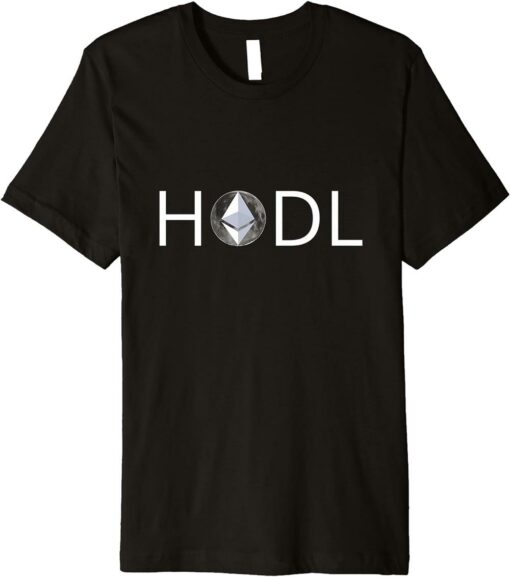 Ethereum T-Shirt Crypto Etherium Is Going To The Moon Hodl