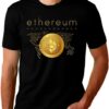Ethereum T-Shirt Cryptocurrency Eth Logo Crypto Coin