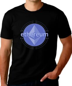 Ethereum T-Shirt Cryptocurrency Eth Logo Crypto Coin Funny