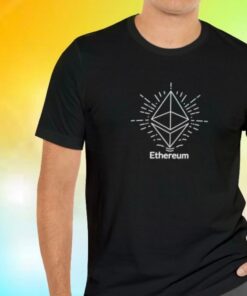 Ethereum T-Shirt Monoline Crypto Eth Logo Coin Funny Ethereum T-Shirt Monoline Crypto Eth Logo Coin Funny