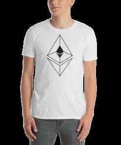 Ethereum line design – Men’s T-Shirt Ethereum line design – Men’s T-Shirt