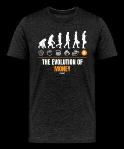 Evolution Of Money Bitcoin T-Shirt
