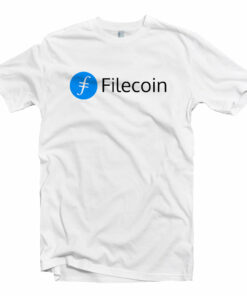 Filecoin (FIL) Cryptocurrency Symbol T-shirt
