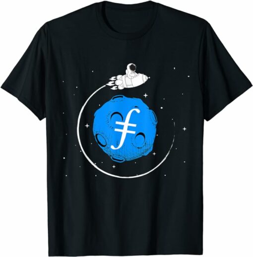 Filecoin T-Shirt Cryptocurrency Talk Fun T-Shirt