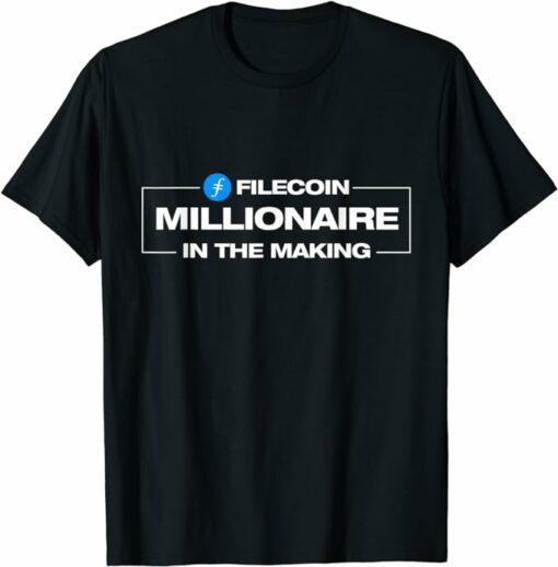 Filecoin T-Shirt FIL Blockchain Merchandise Crypto T-Shirt