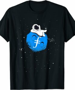 Filecoin T-Shirt Fun Relaxing Space Man On Filecoin T-Shirt