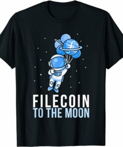 Filecoin T-Shirt Merchandise Cryptocurrency Crypto T-Shirt