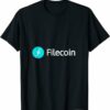 Filecoin T-Shirt Official Logo Cryptocurrency T-Shirt