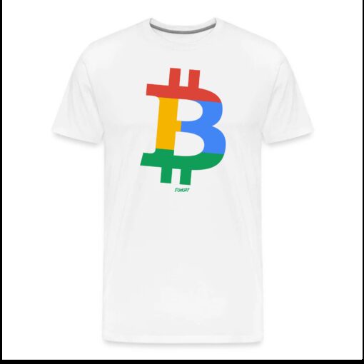 Four Color Bitcoin B T-Shirt